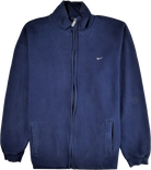 Nike Zip Pullover blau