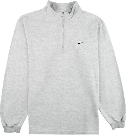 Nike Half Zip Pullover grau