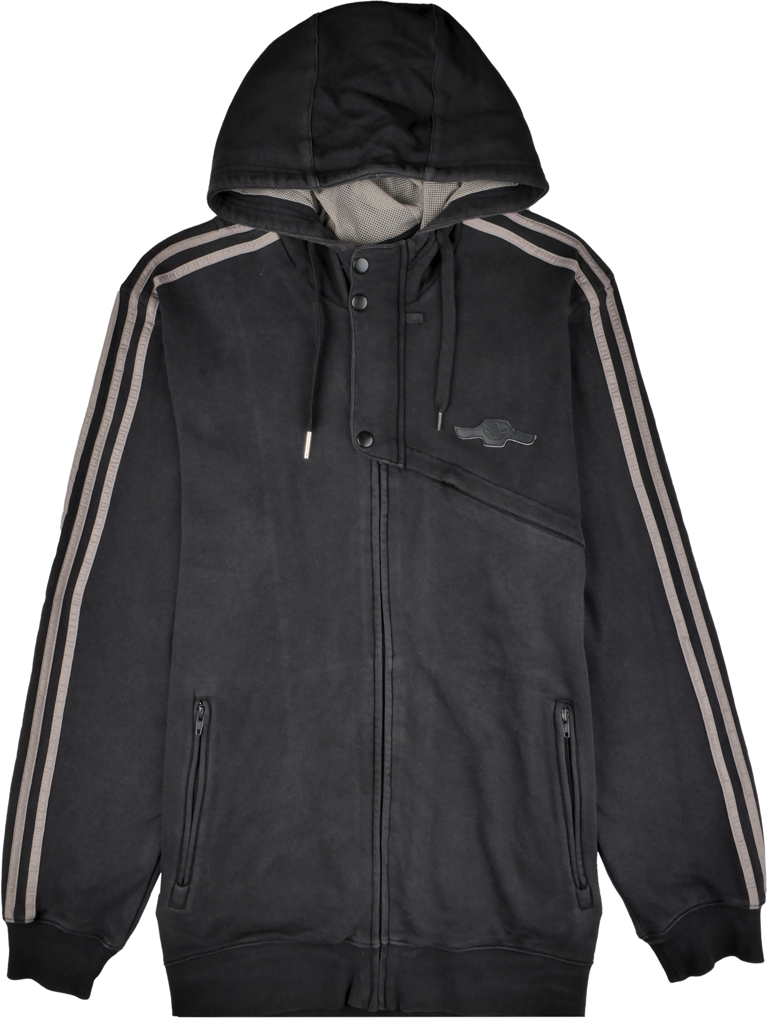 Adidas Zip Pullover schwarz