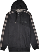 Adidas Zip Pullover schwarz