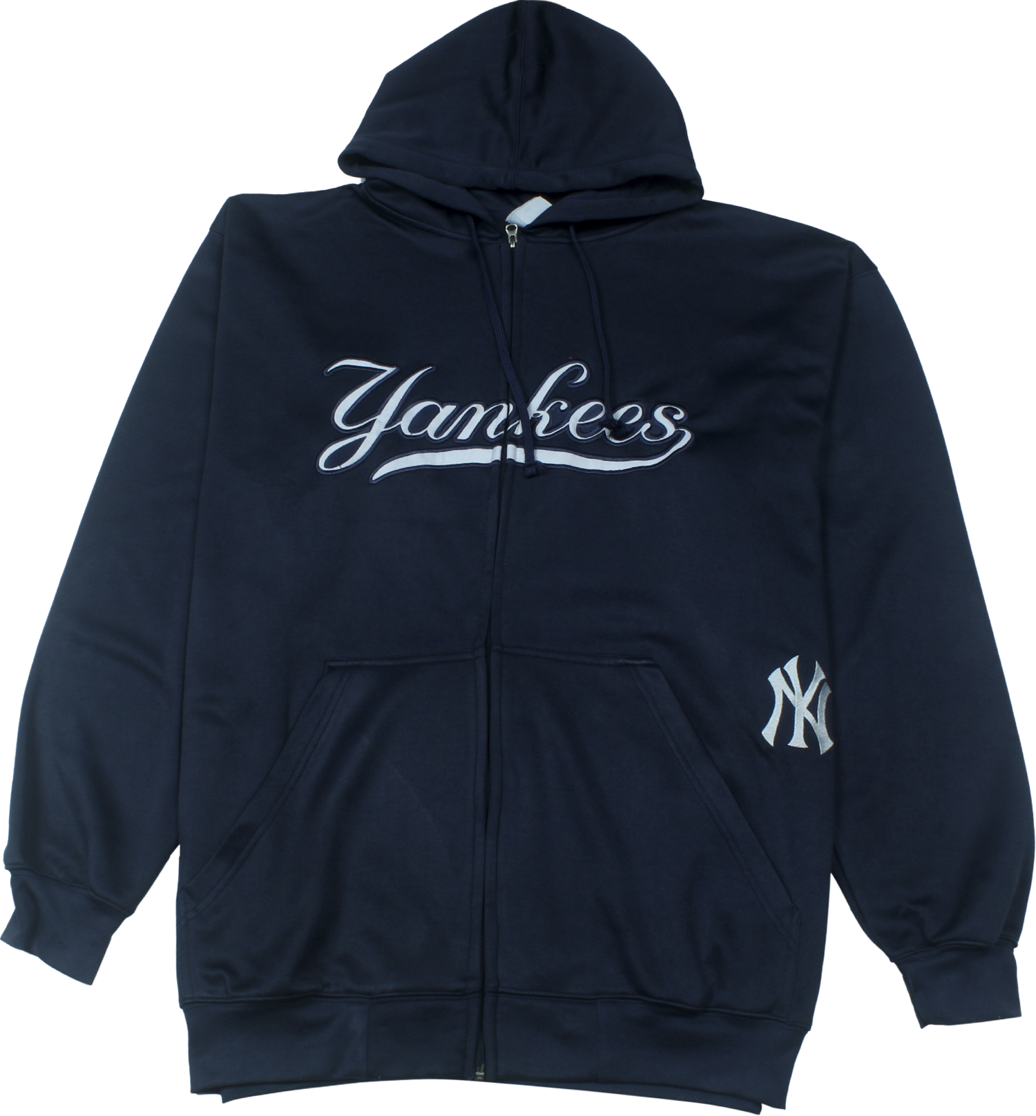Kapuzen Pullover blau New York Yankees