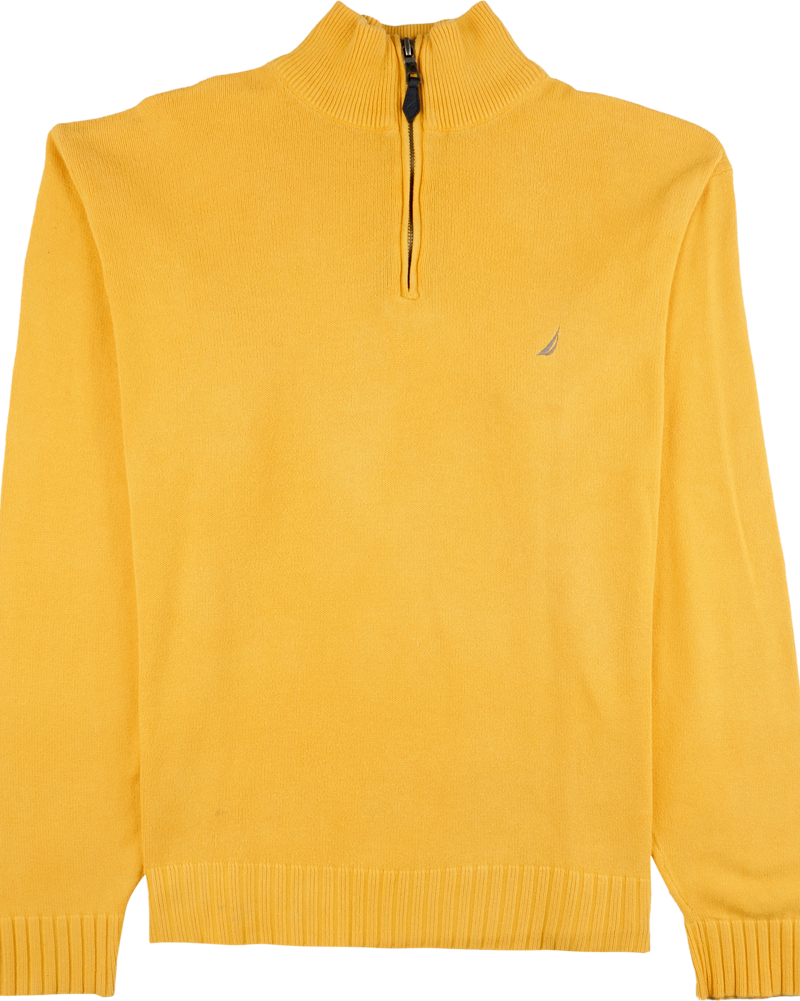 Nautica Half Zip Pullover gelb
