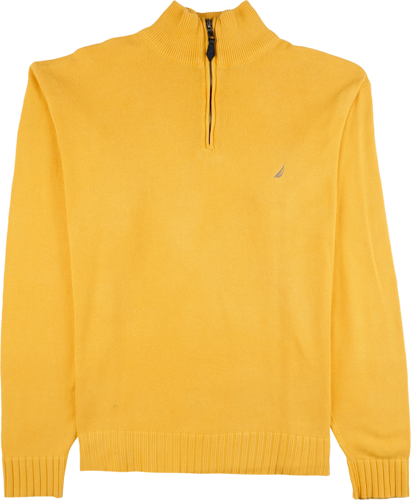 Nautica Half Zip Pullover gelb