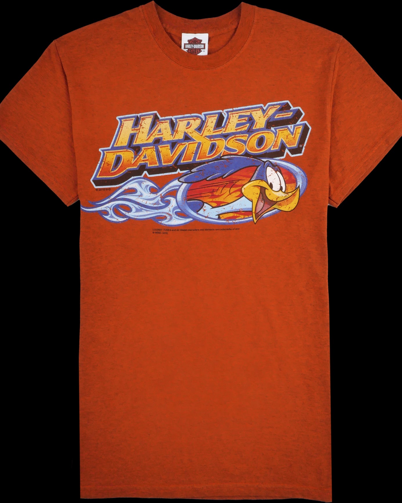 Harley Davidson Grafik T-Shirt orange