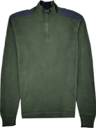 Nautica Half Zip Pullover grün