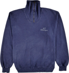 Champion Half Zip Pullover blau
