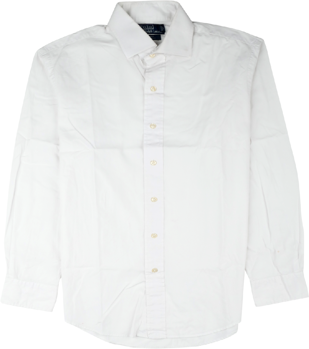Polo Ralph Lauren Langarm Hemd weiß