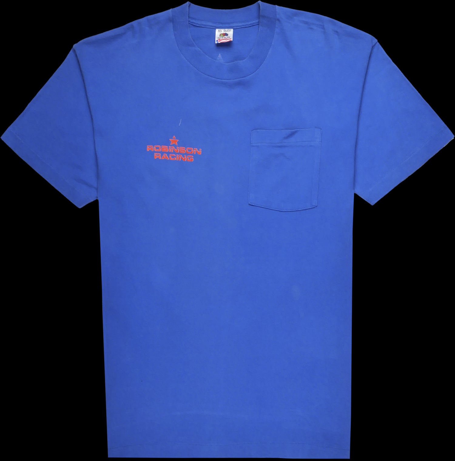 Fruit Of The Loom Grafik T-Shirt blau