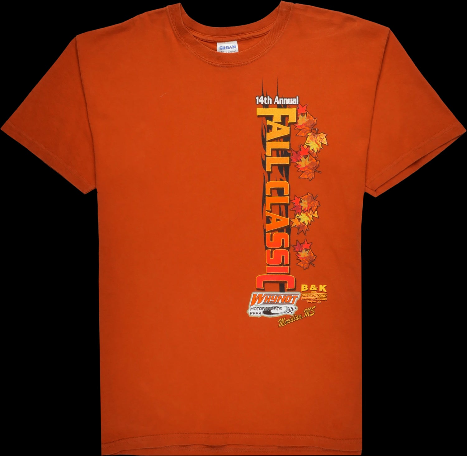 Gildan Grafik T-Shirt orange