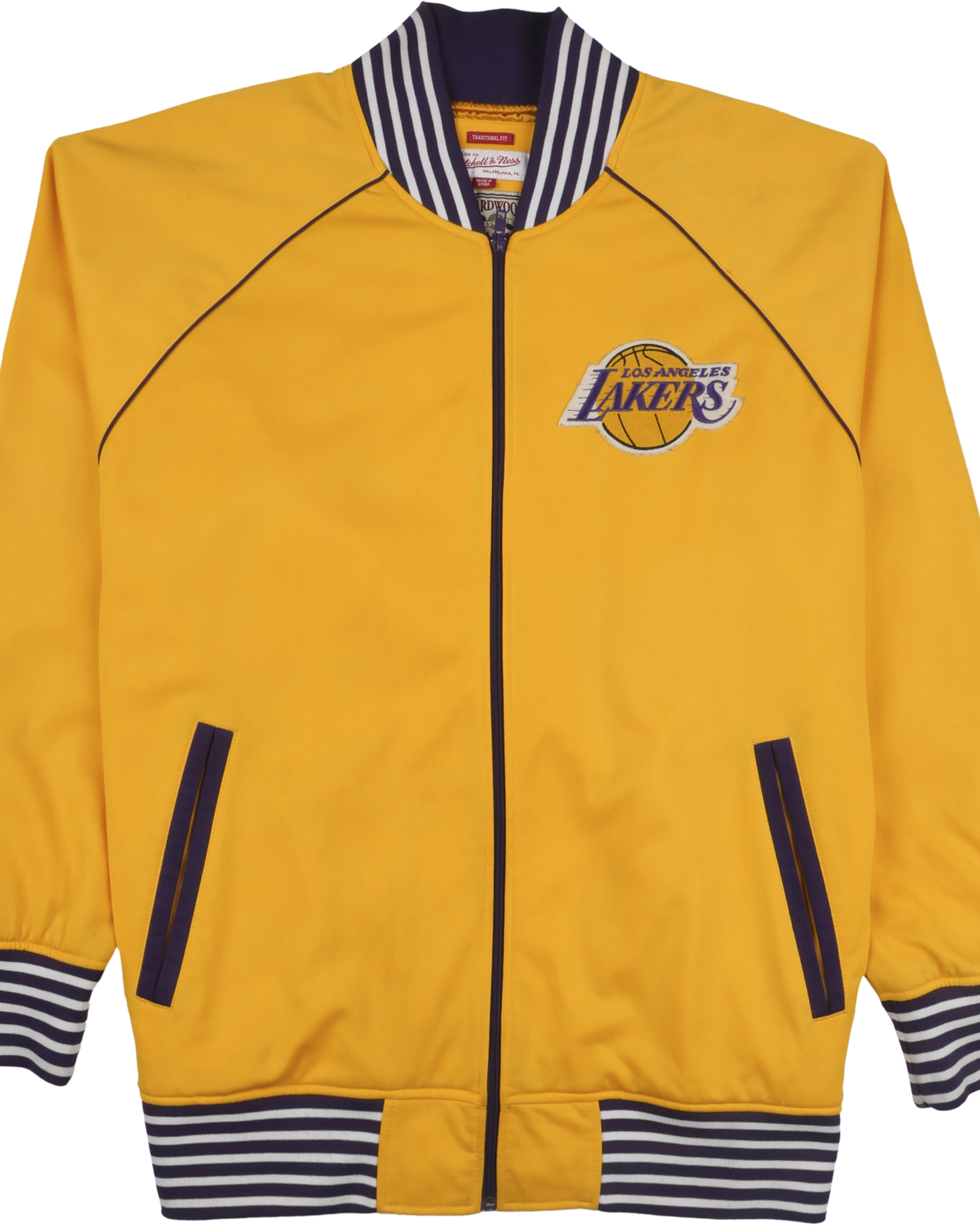 Nba Zip Pullover gelb Los Angeles Lakers