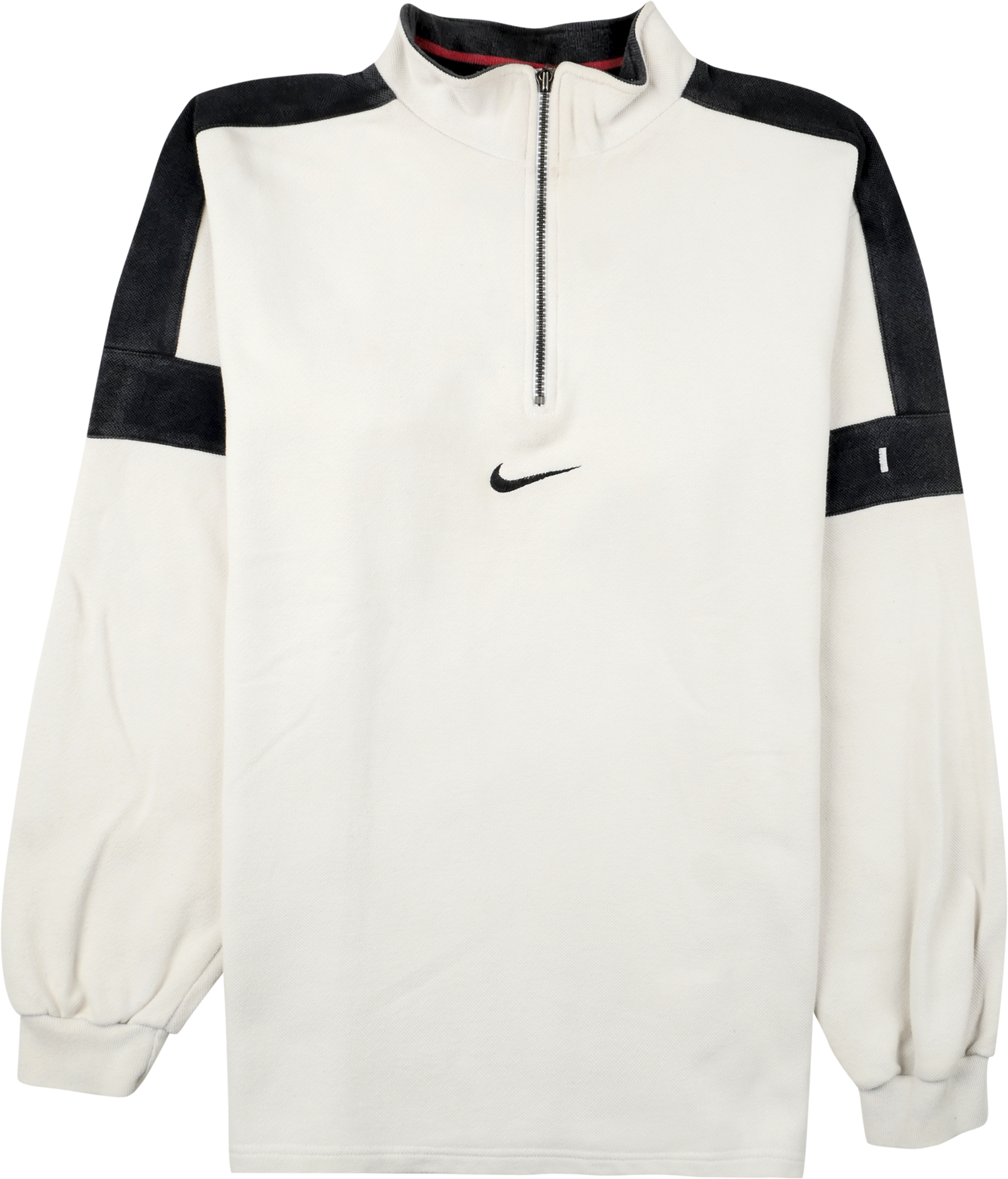 Nike Half Zip Pullover weiß