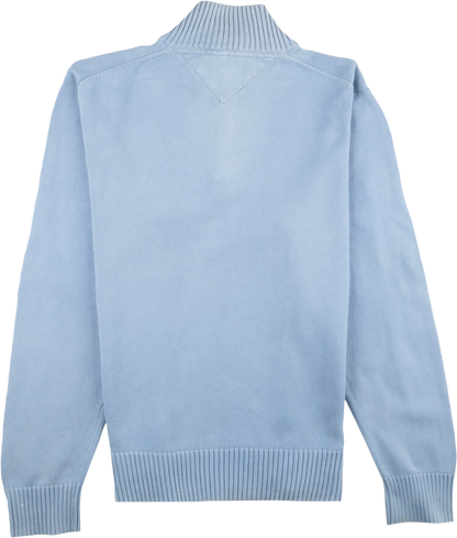 Tommy Hilfiger blau Half Zip Pullover
