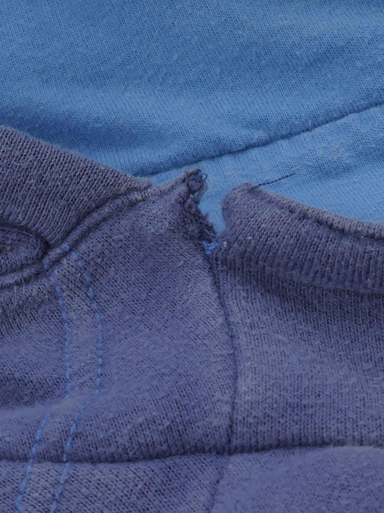 Nike blau Kapuzen Pullover