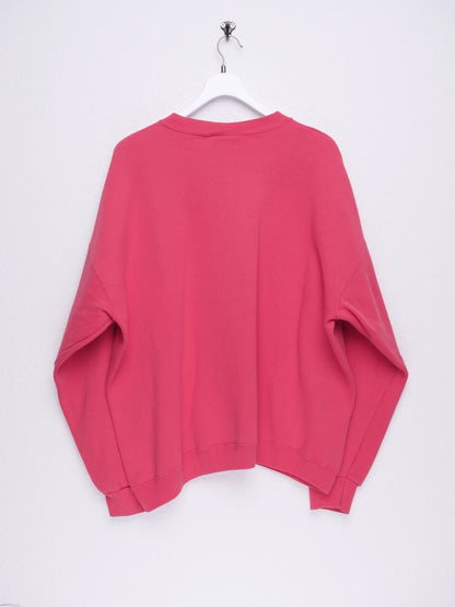 'Property' printed Spellout pink Sweater - Peeces