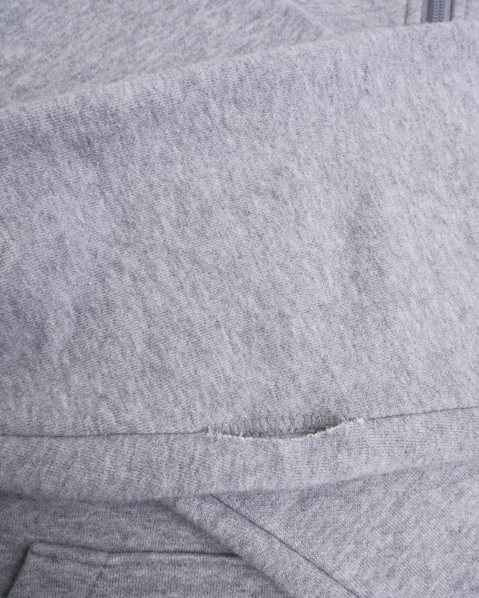 Puma embroidered Logo grey basic Full Zip Hoodie - Peeces