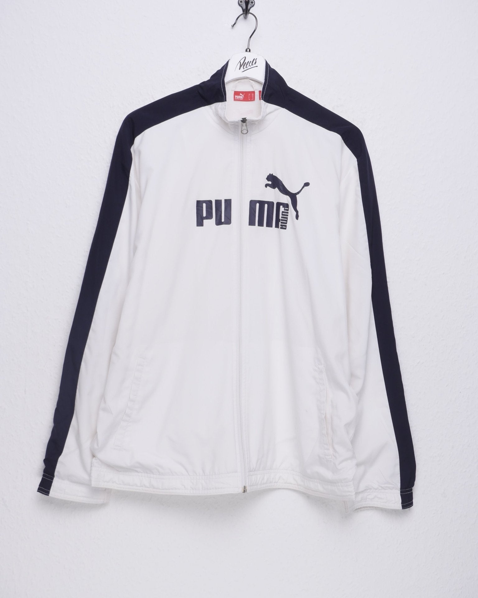 Puma embroidered Logo Vintage Track Jacke - Peeces
