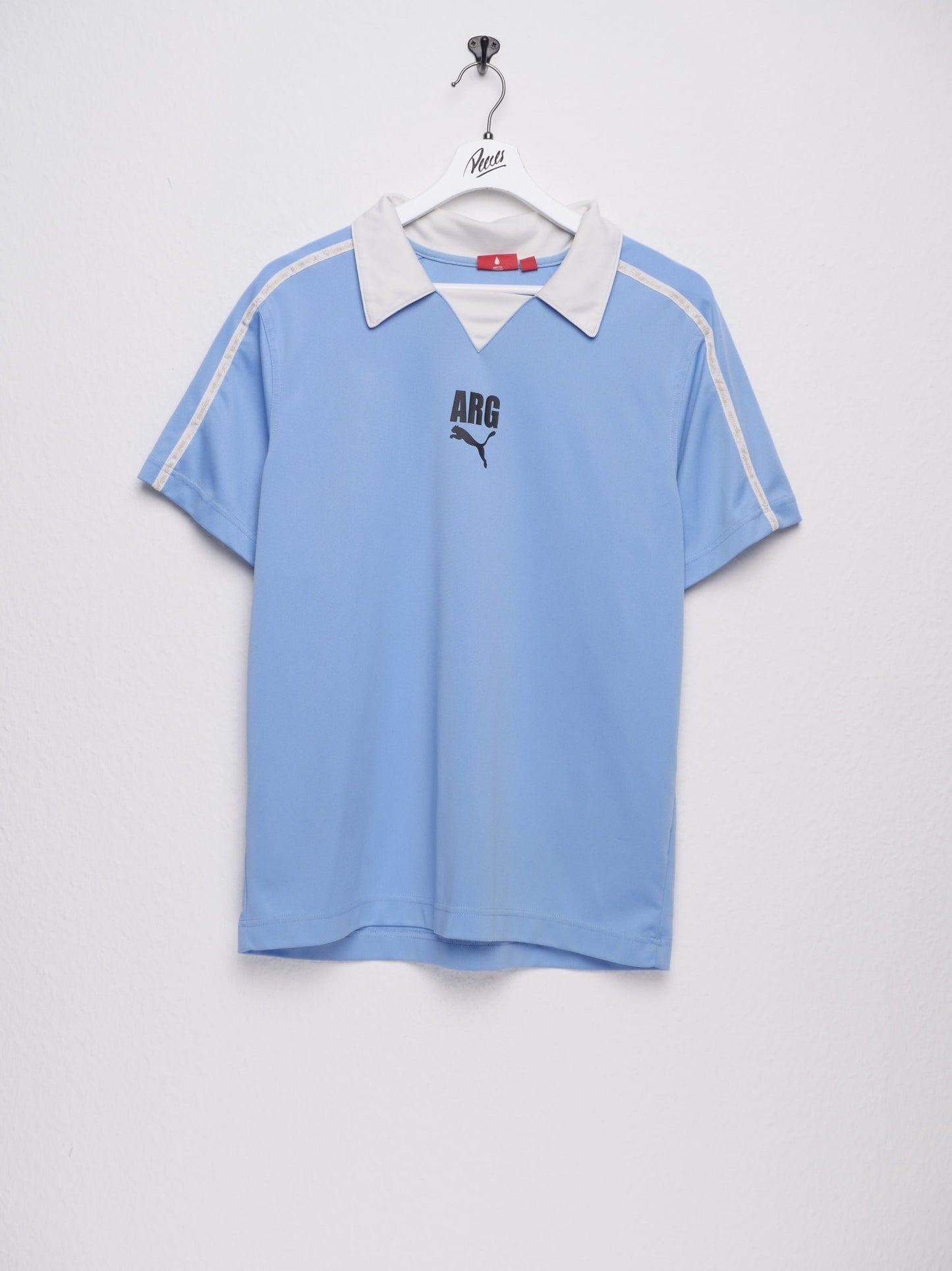 puma printed Argentina Logo light blue soccer jersey Shirt - Peeces