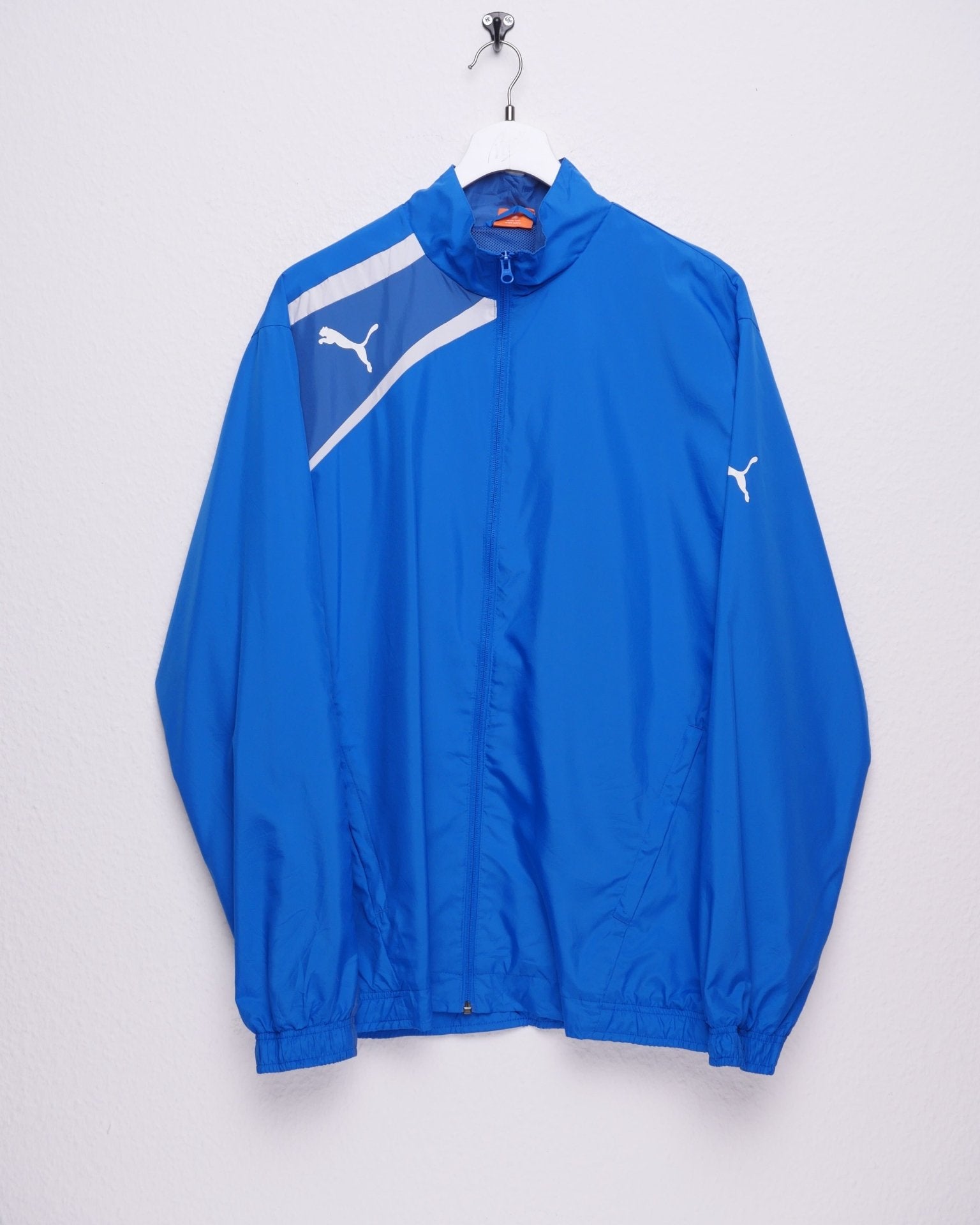 Puma printed Logo blue Track Jacket - Peeces