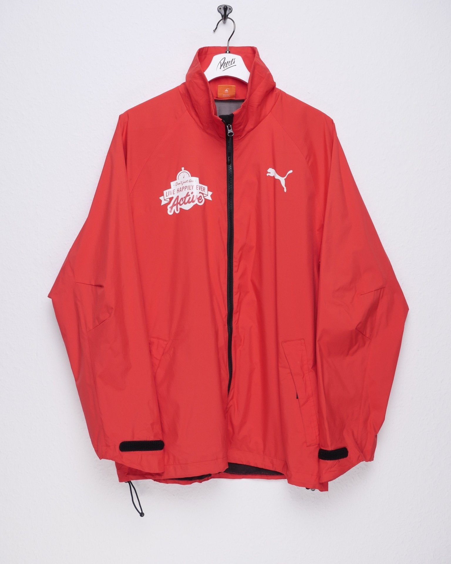puma printed Logo red Track Jacket - Peeces