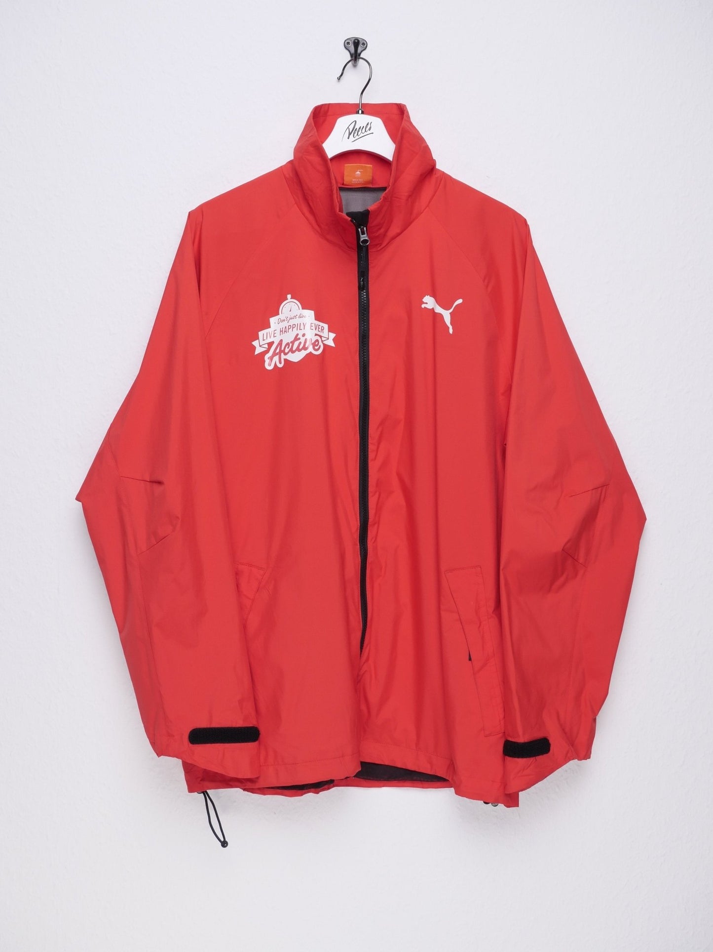 puma printed Logo red Track Jacket - Peeces