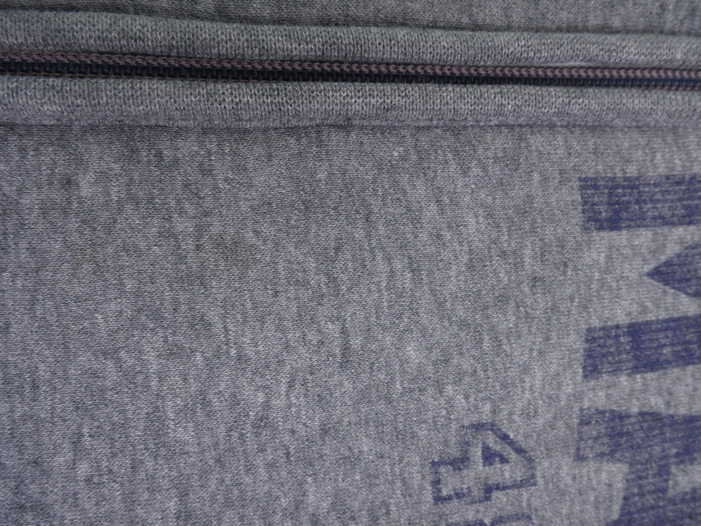 puma printed Spellout grey Zip Hoodie - Peeces