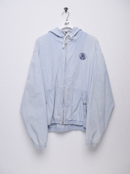ralph lauren embroidered Logo washed blue Jacke - Peeces