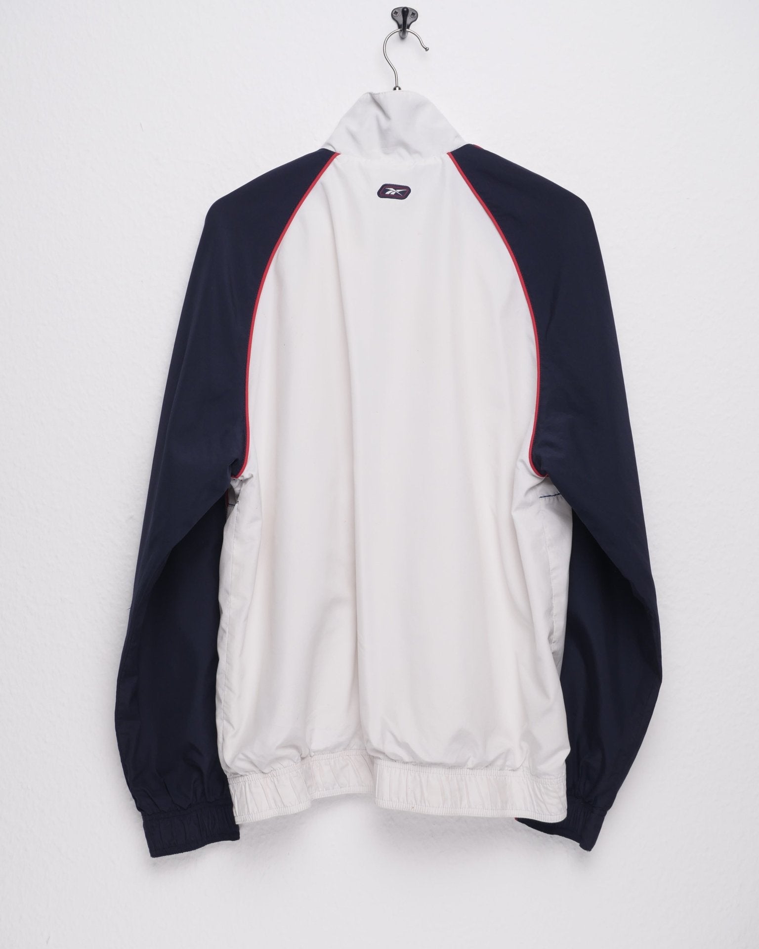 reebok embroidered Logo two toned Track Jacket - Peeces