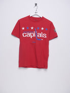 Reebok printed Spellout Washingtin Capitals red Shirt - Peeces