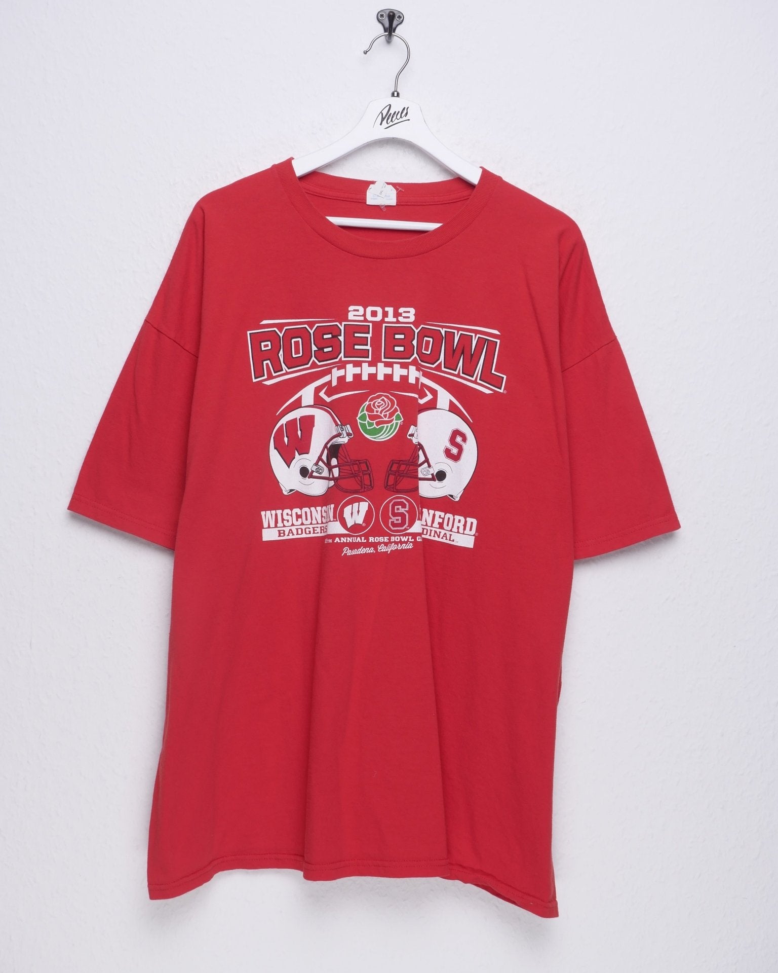 Rose Bowl printed Graphic Vintage Shirt - Peeces