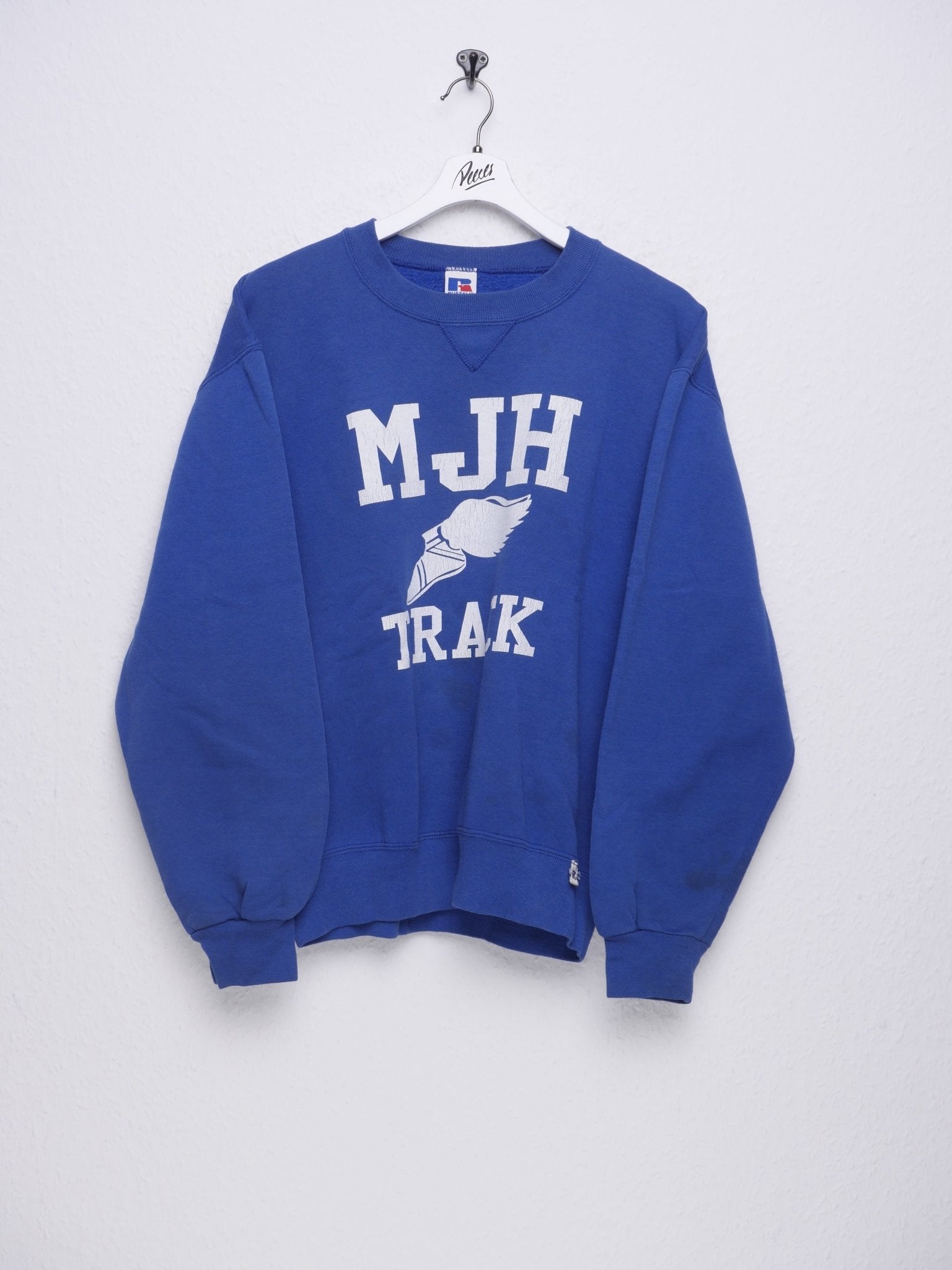 Russell Athletic printed MJH Track Graphic Vintage Sweater - Peeces