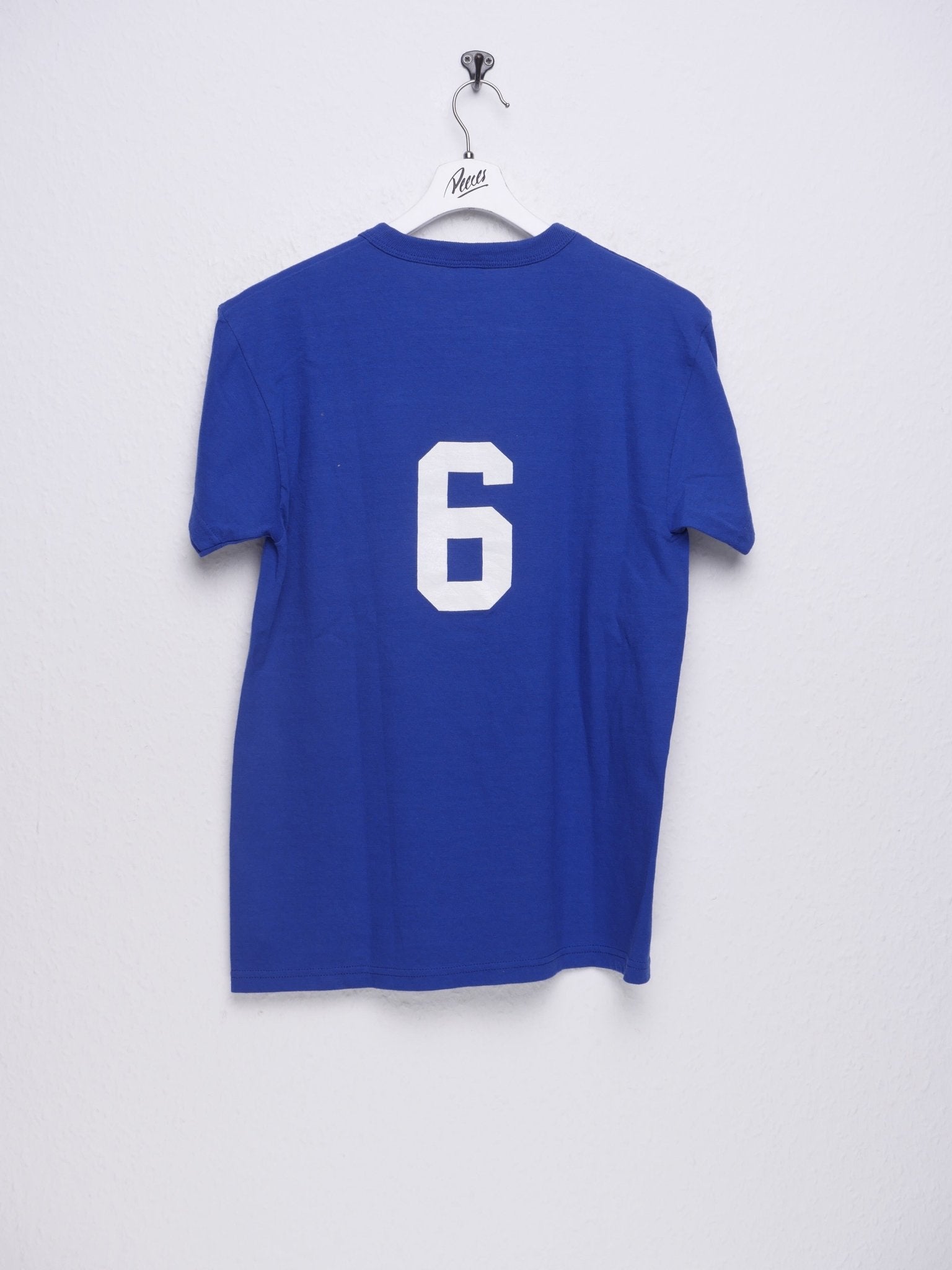 Russell Athletic printed Spellout blue Shirt - Peeces