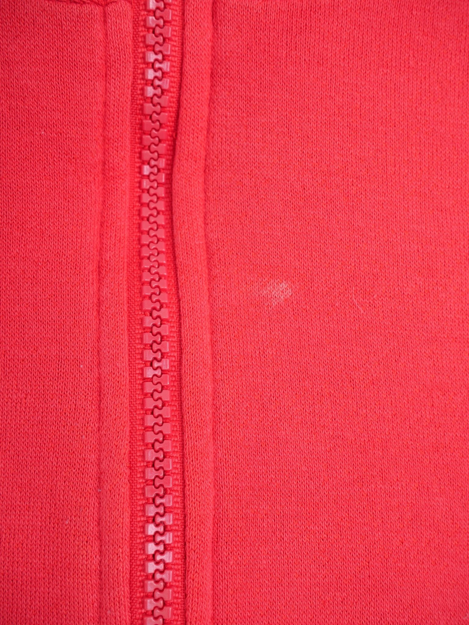 Sergio Tecchini embroidered Logo red Half Zip Sweater - Peeces