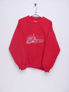 Silver Gate Yacht Club embroidered Graphic red Sweater - Peeces