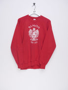 Simon printed Graphic red Sweater - Peeces