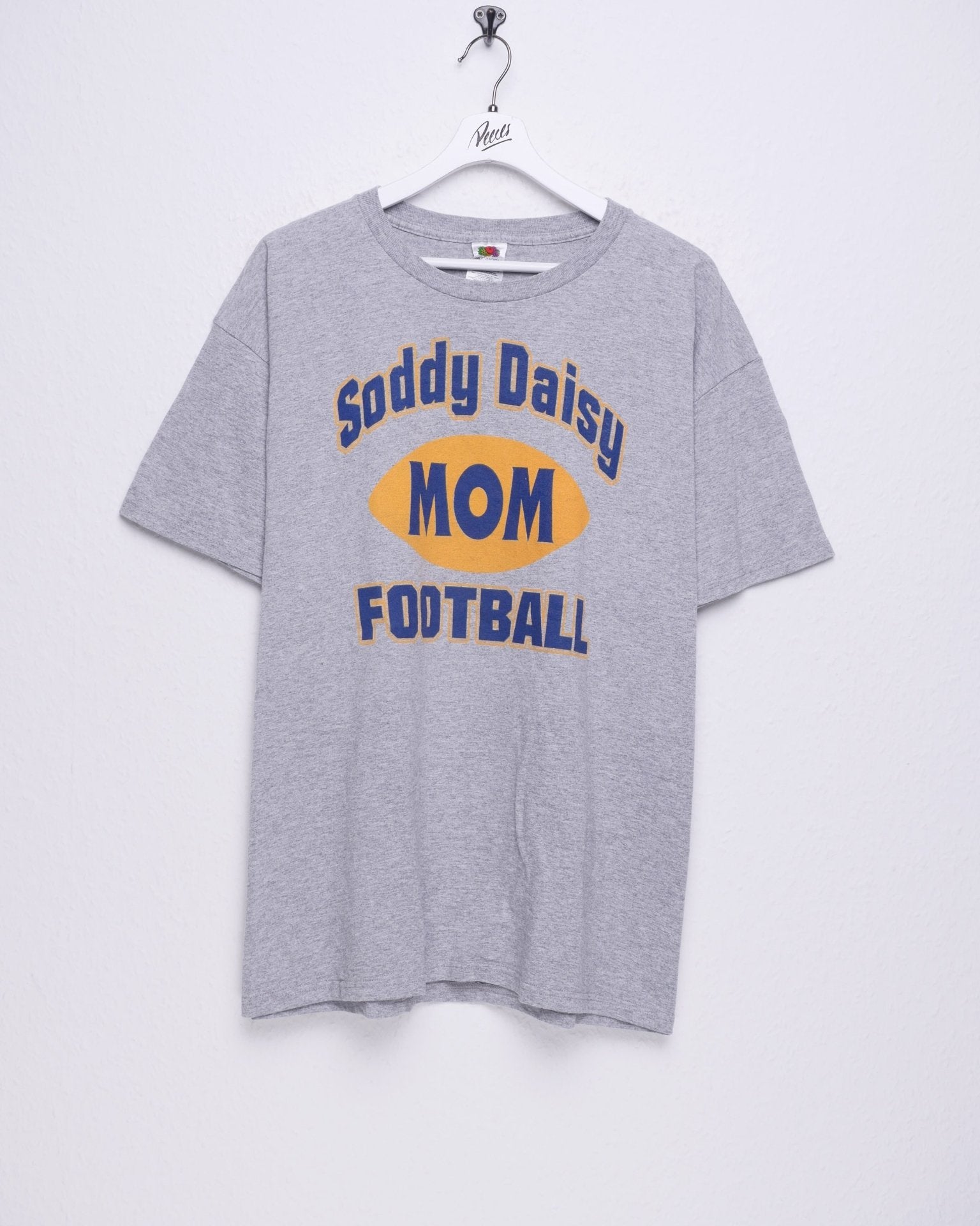 Soddy Daisy Mom Football printed Spellout Shirt - Peeces