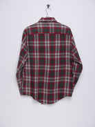 squared multicoloured cotton L/S Flannel Hemd - Peeces