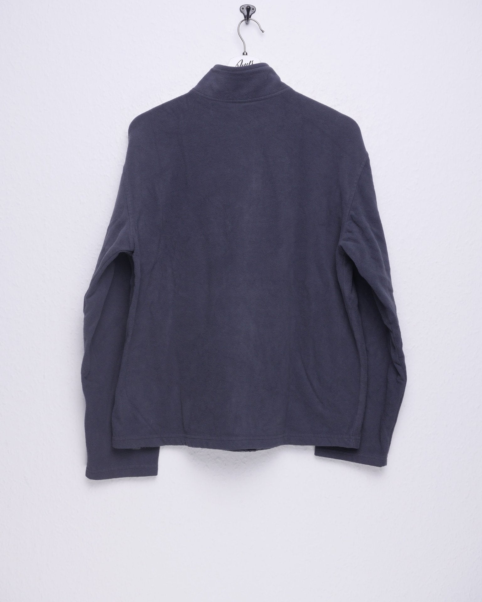 Starter embroidered Logo dark grey Fleece Zip Sweater - Peeces