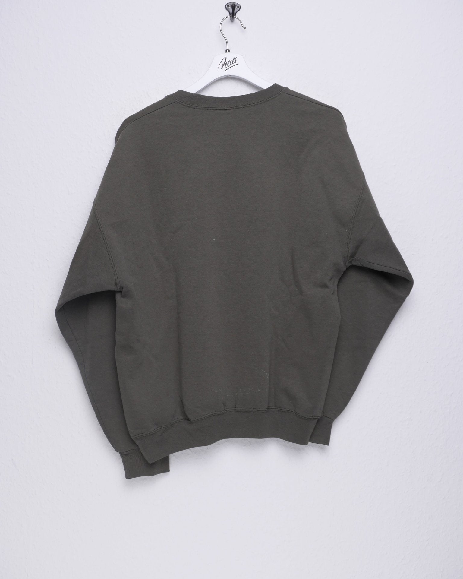 starter embroidered Logo washed green Sweater - Peeces