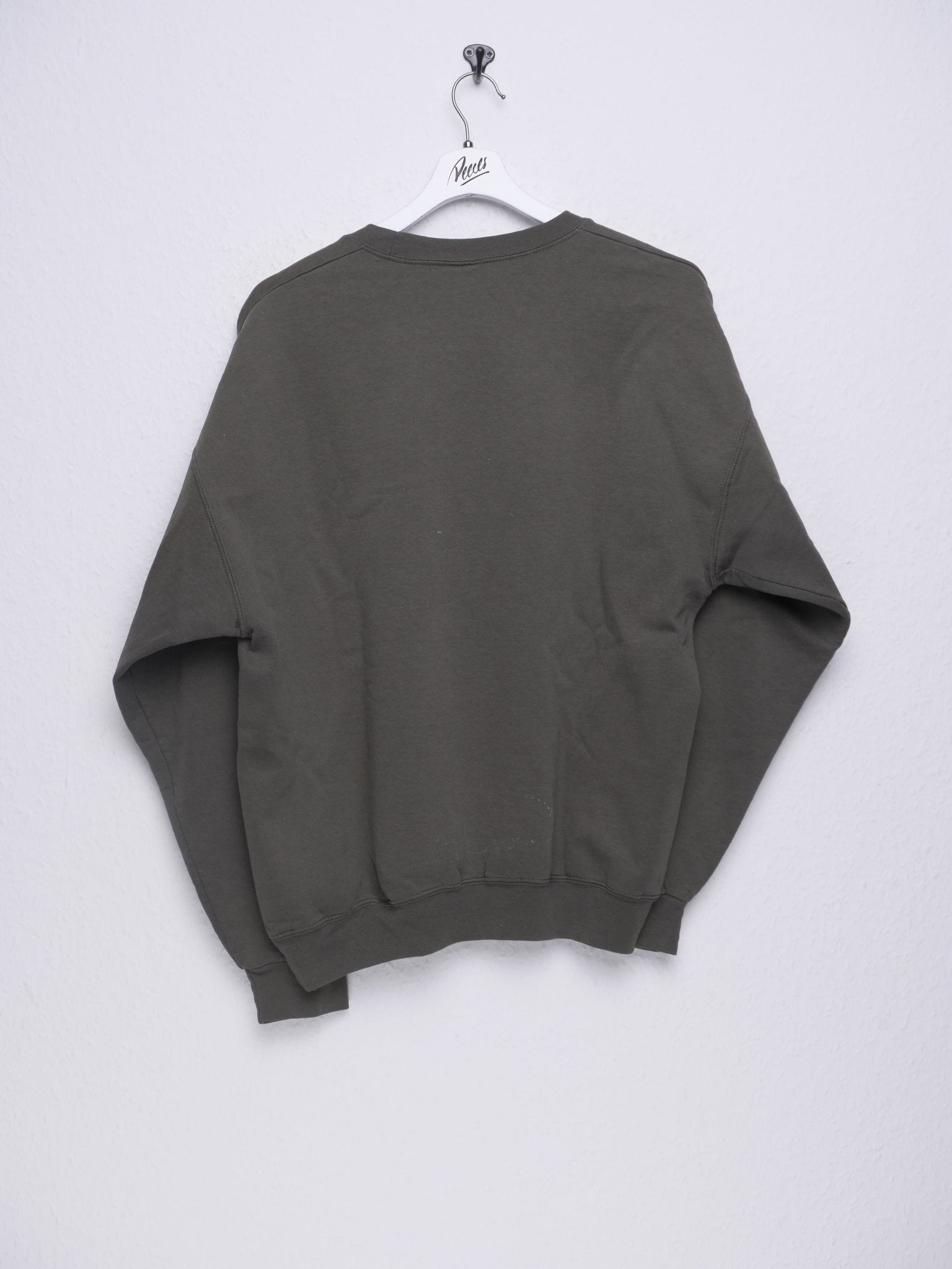 starter embroidered Logo washed green Sweater - Peeces