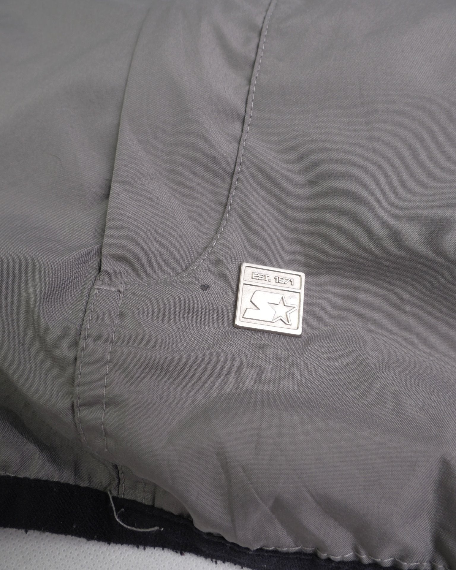 Starter patched Logo basic grey Track Jacket - Peeces