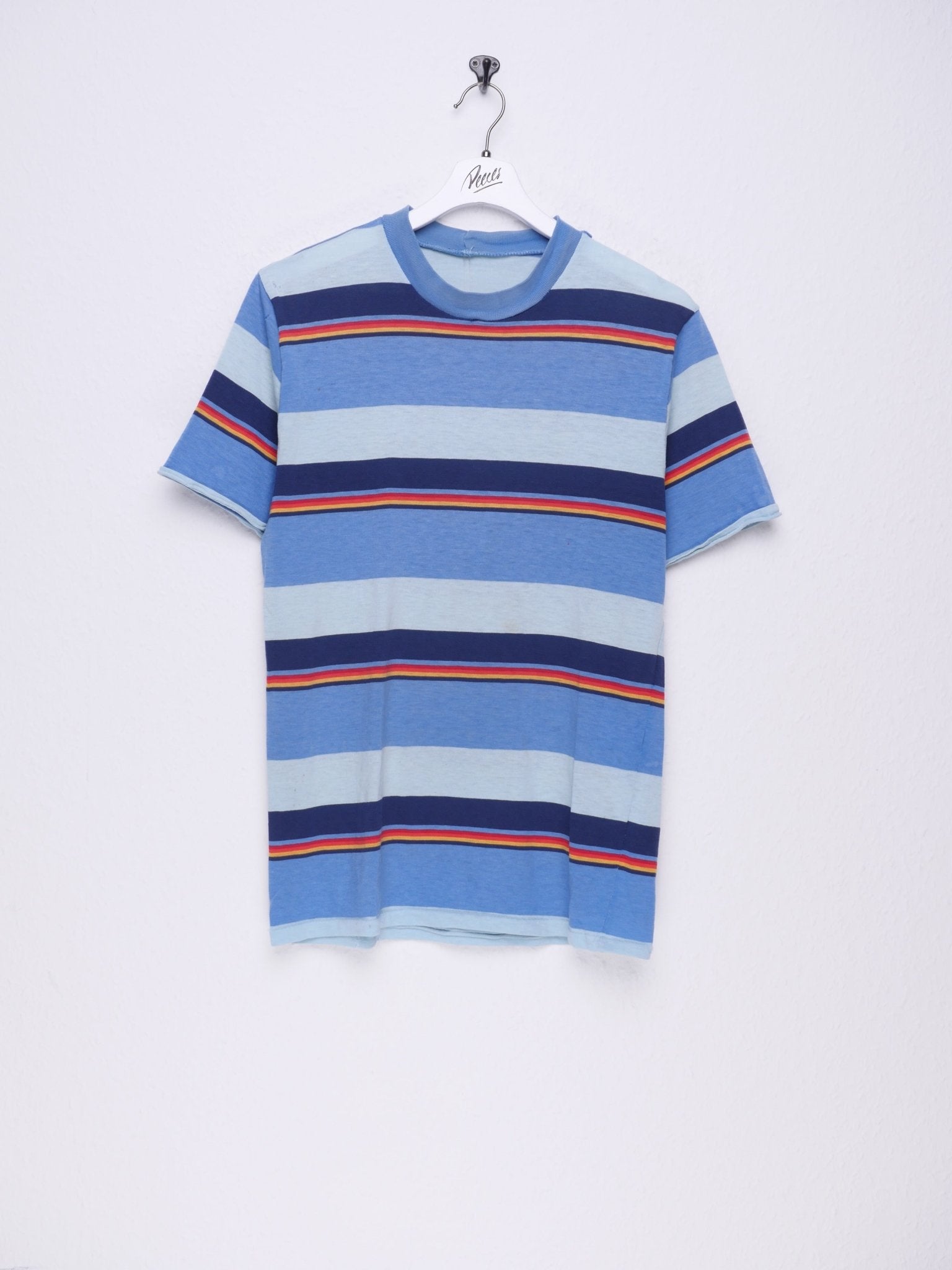 striped multicolored basic Shirt - Peeces