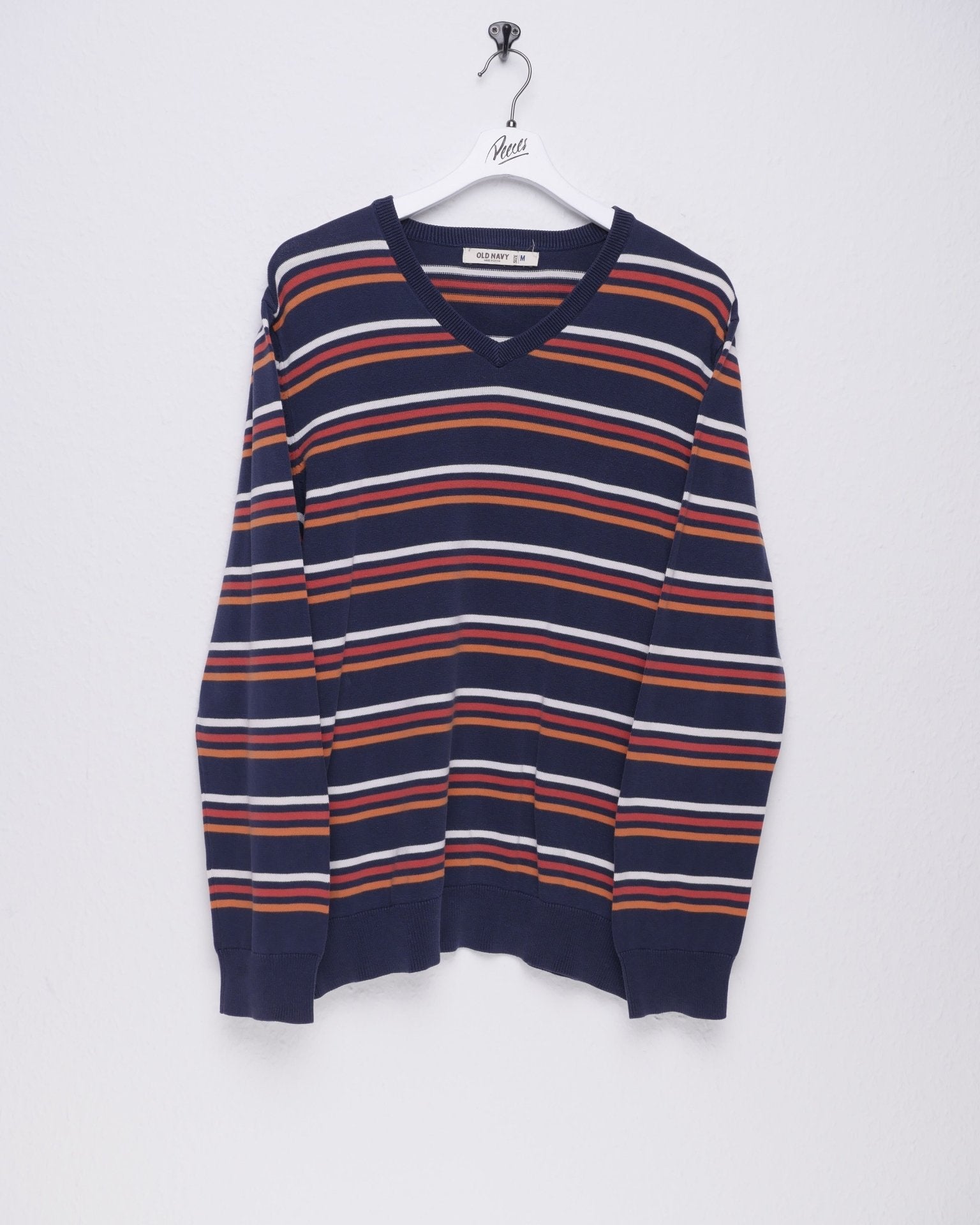 striped Vintage Sweater - Peeces