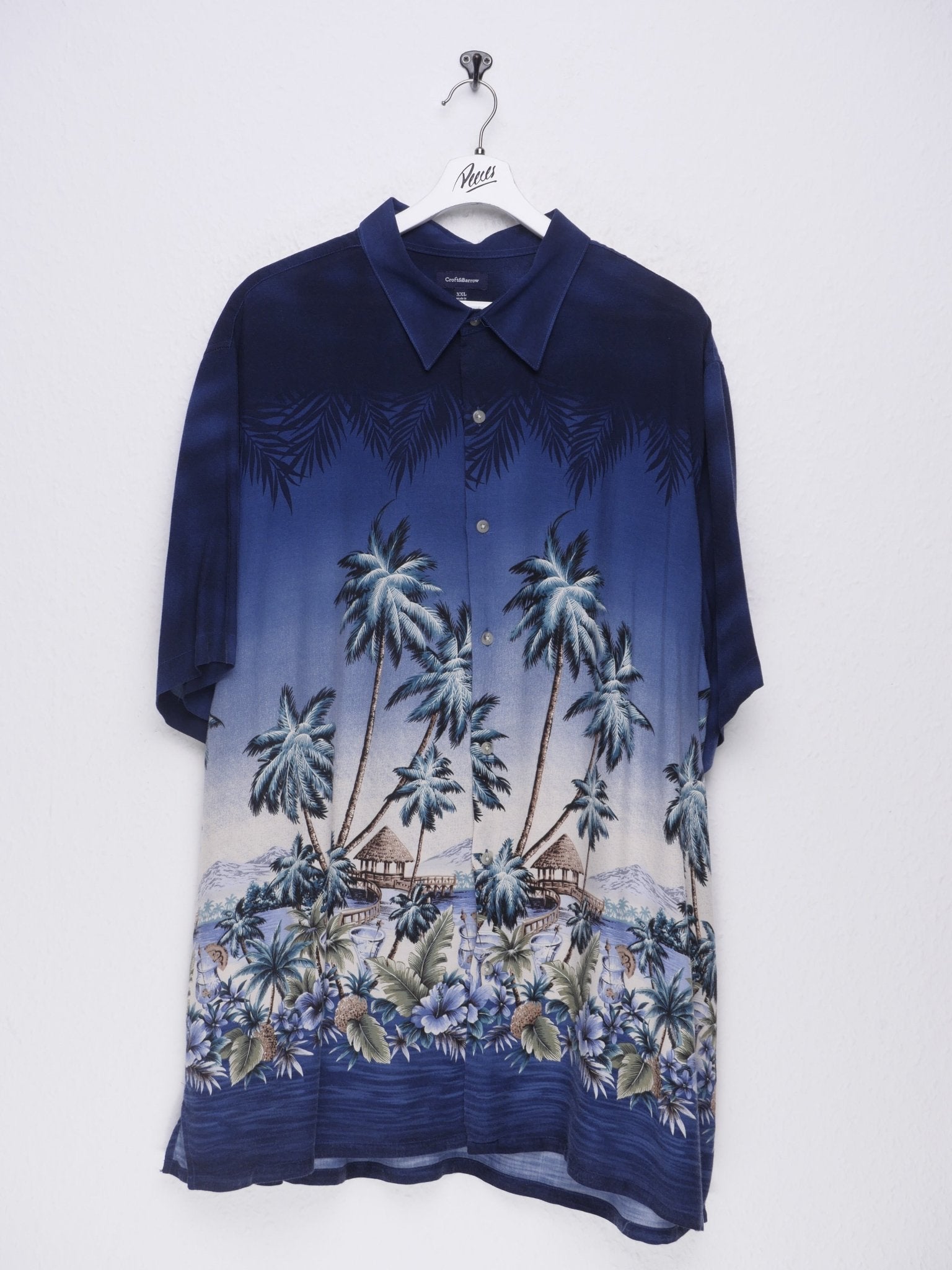 Summer Island Vintage Hawaii Kurzarm Hemd - Peeces