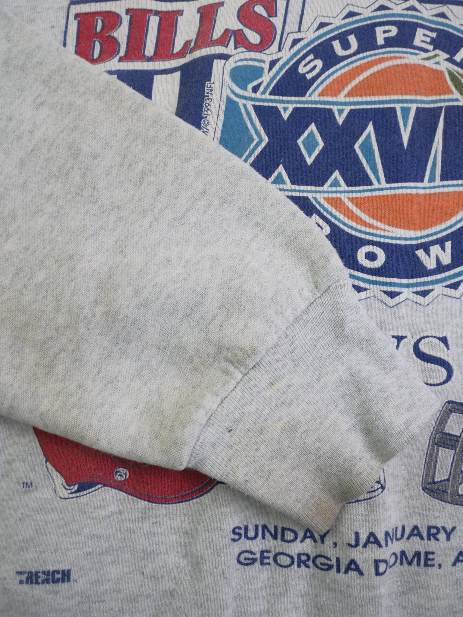 Super Bowl 1994 printed Graphic Vintage Sweater - Peeces