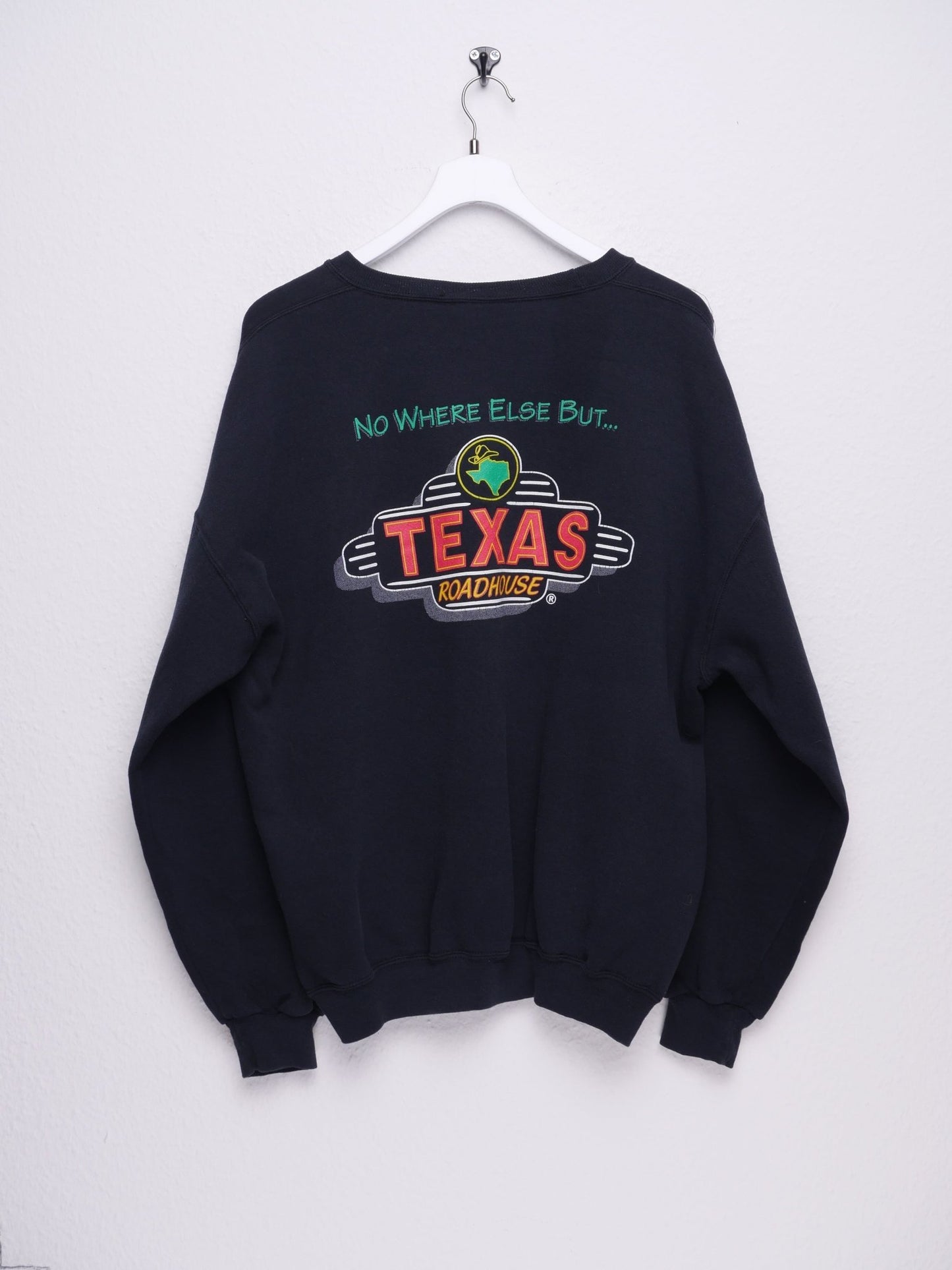 Texas Roadhouse printed Logo black Sweater - Peeces
