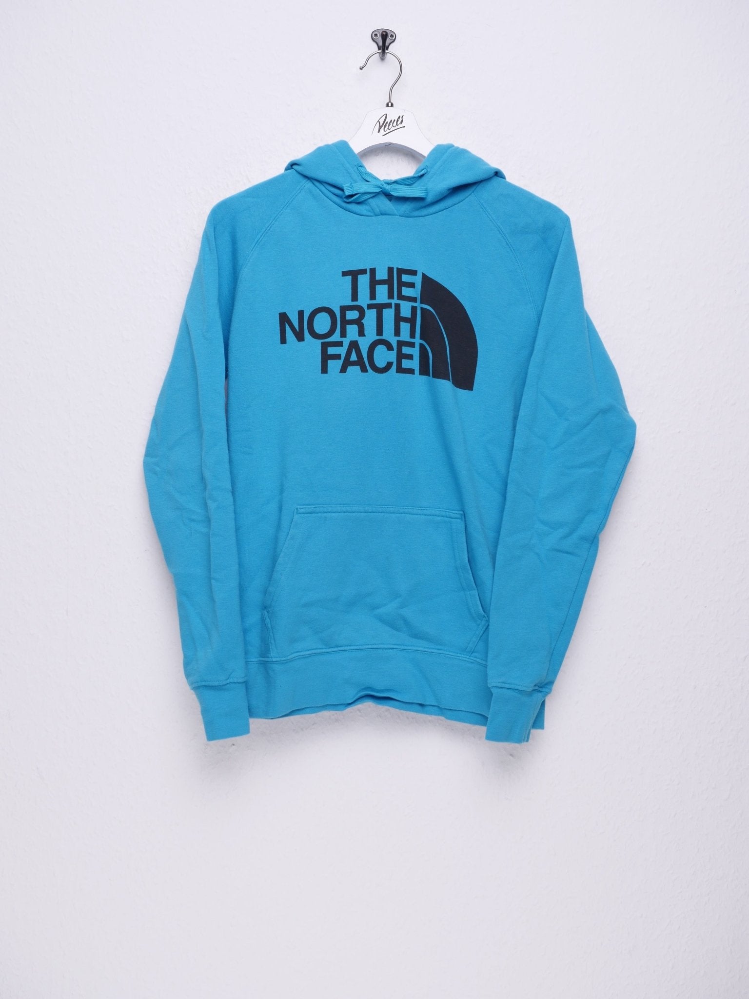 The North Face printed Big Logo blue basic Hoodie - Peeces