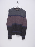 three toned basic Knit Sweater - Peeces