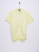 tommy embroidered Logo light yellow Hemd - Peeces