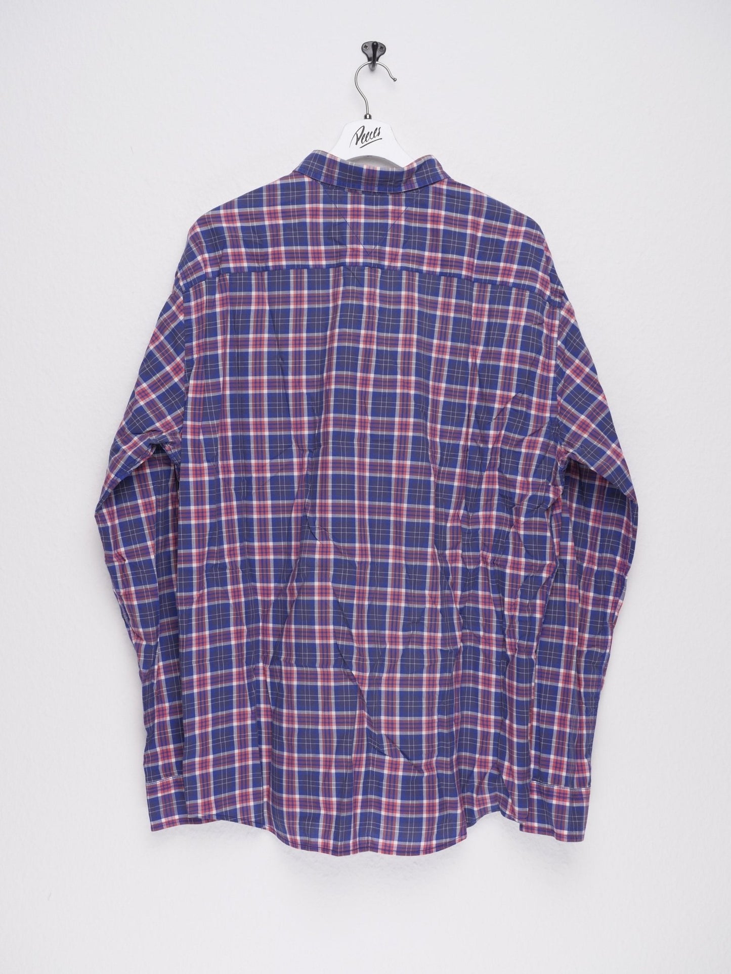 tommy Hilfiger embroidered Logo checkered L/S Hemd - Peeces
