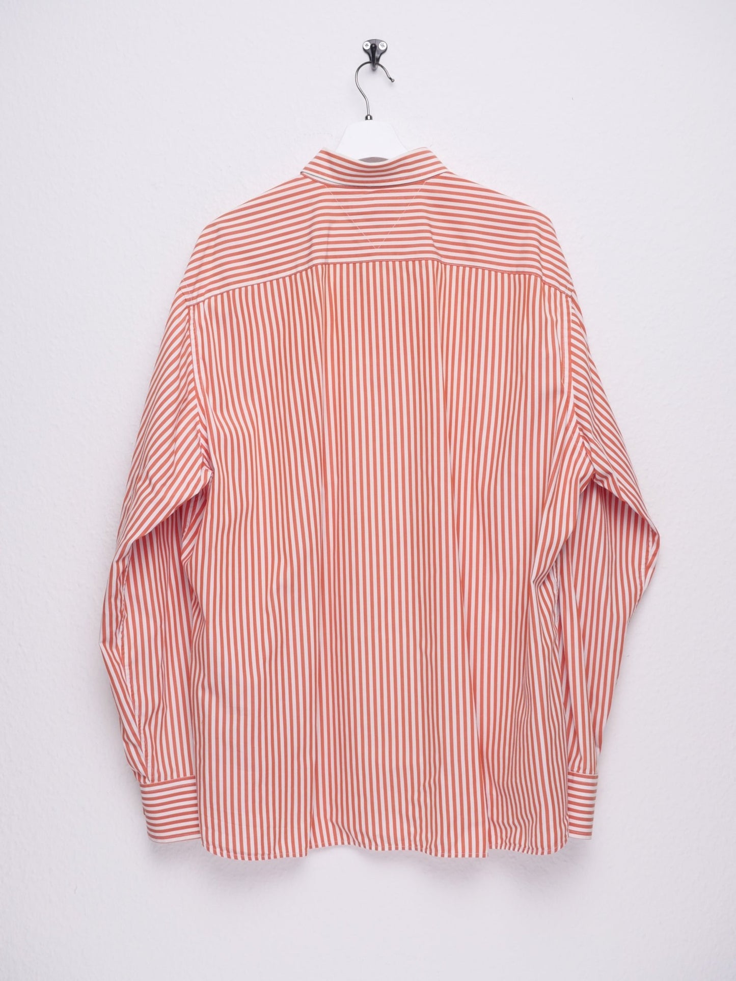 Tommy Hilfiger embroidered Logo striped Button Down - Peeces